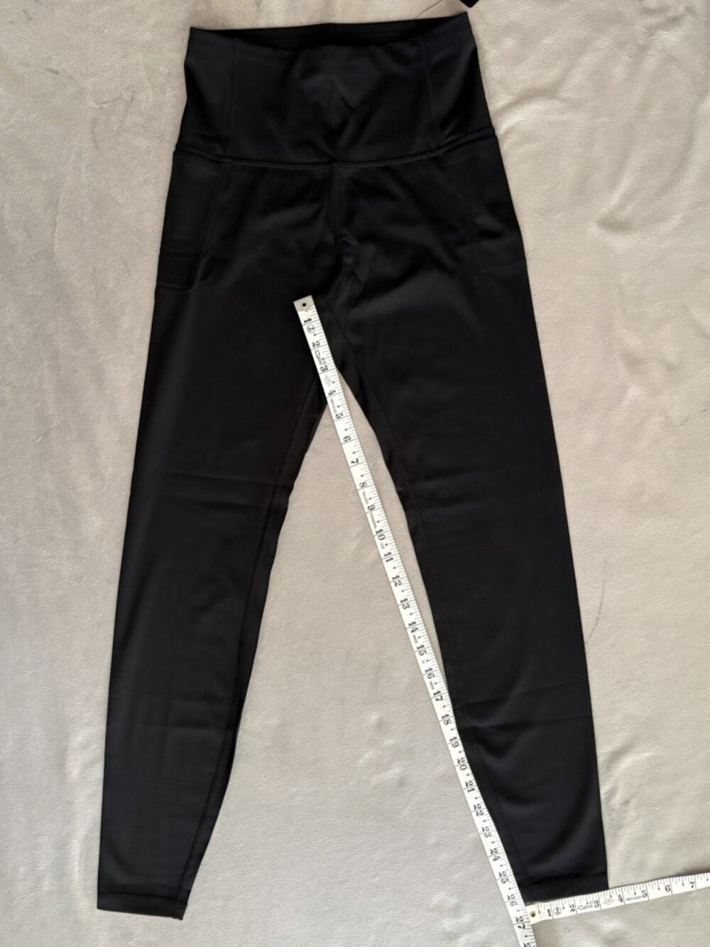 The Gym People Tummy Control Workout Yoga Pants Leggings w/ Pockets Black Size S - Picture 6 of 14